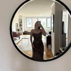 Zara leopard dress not